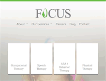 Tablet Screenshot of focusflorida.com